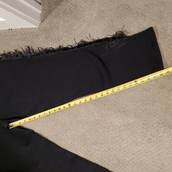 JEANS Sweet Look Black Label FRINGE jeans sz 20 NEW - Picture 7 of 13